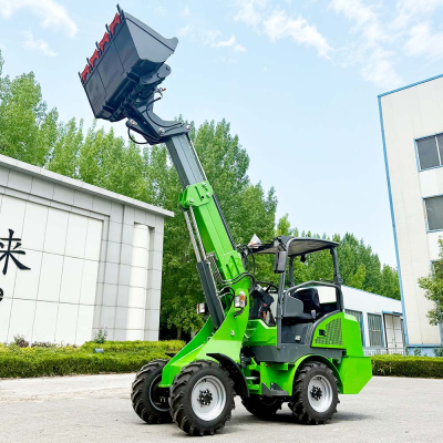 ガーデントラクター用電動フロントエンドローダー