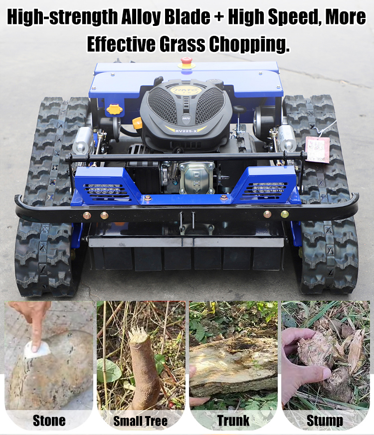 リモコン式斜面芝刈り機