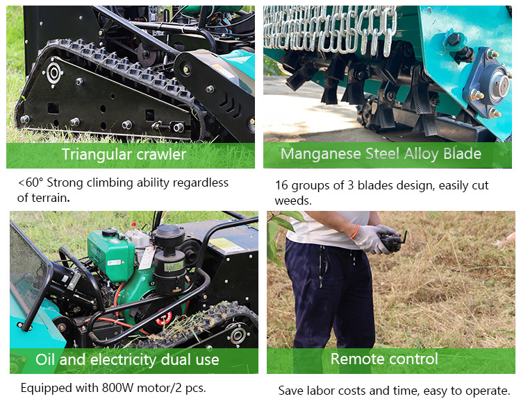 リモコン式芝刈り機は人気があり、芝生の手入れに革命をもたらしました