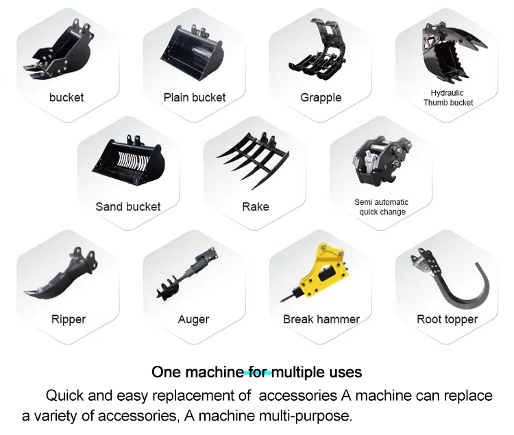 1.8トンの掘削機