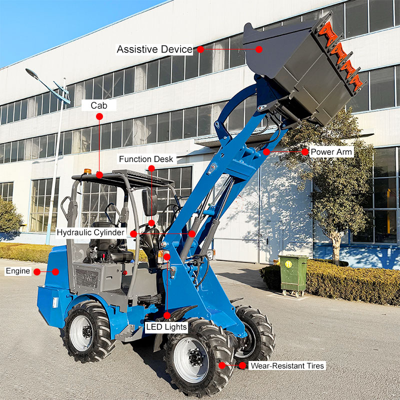 電動フロントエンドローダー