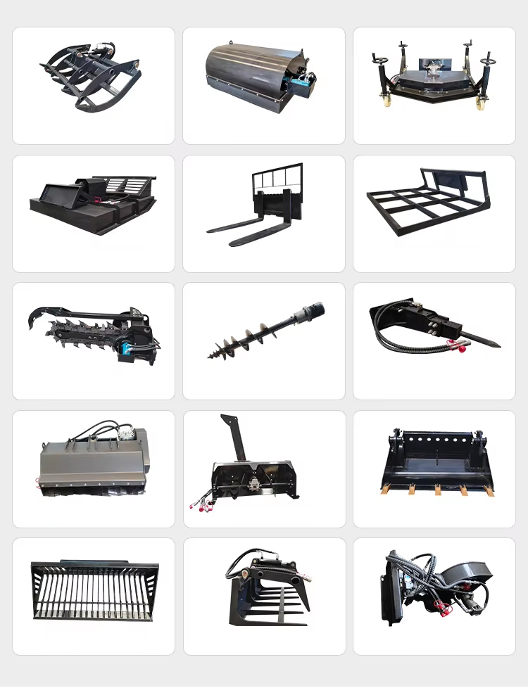 スキッドステア用クイックアタッチ