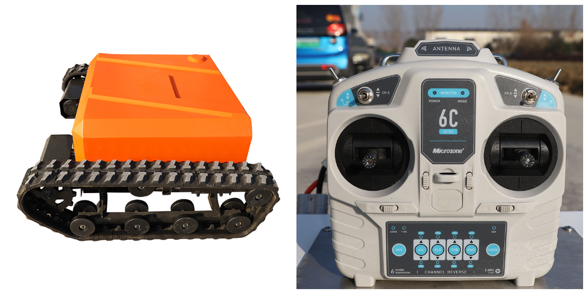 芝生の草刈り機