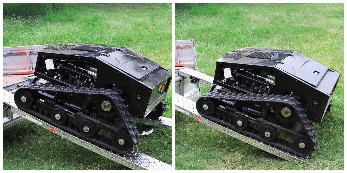 ガソリン式芝刈り機