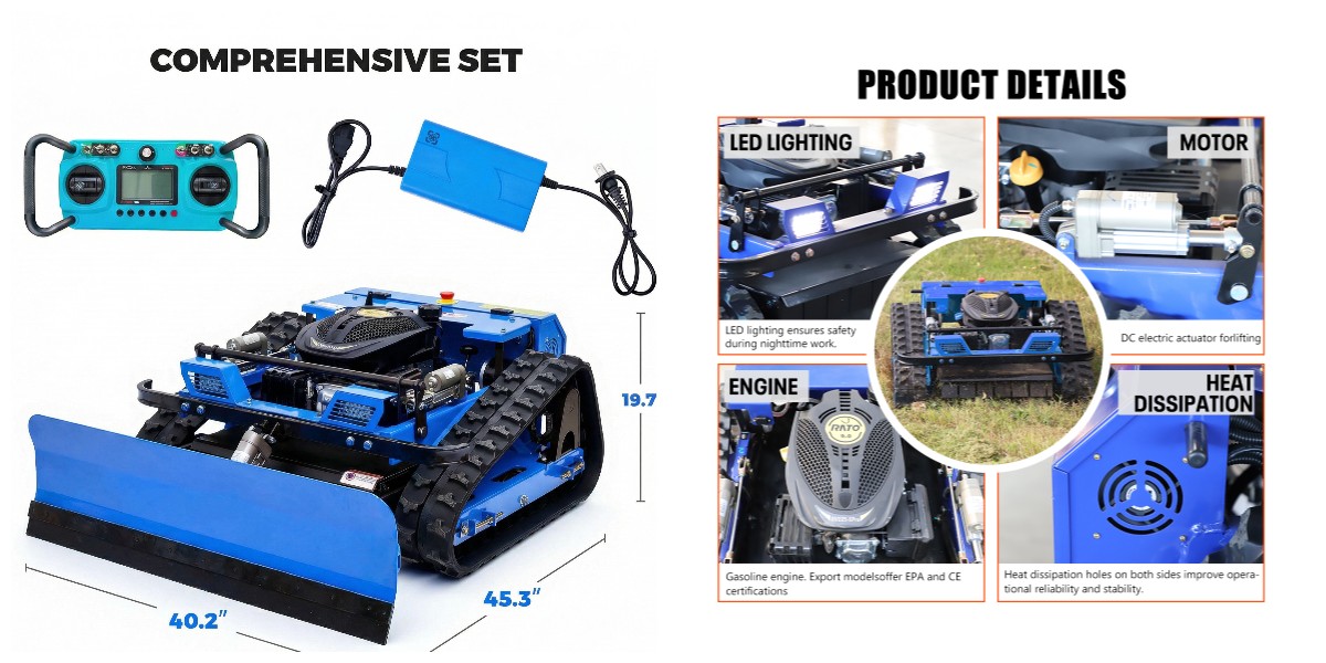 ガソリン式芝刈り機